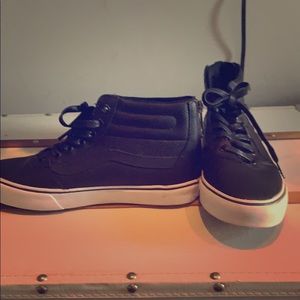 Vans High Top Black Sneakers